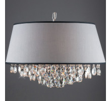 Подвесной светильник Eurosvet Opera 10092/5 хром/прозрачный хрусталь Strotskis