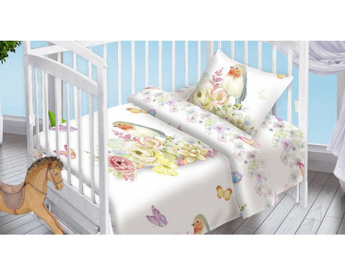 Постельное белье детское Птичка
