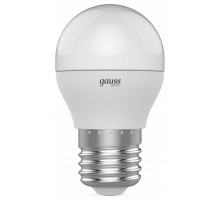 Лампа светодиодная Gauss Basic E27 7.5Вт 3000K 1053218