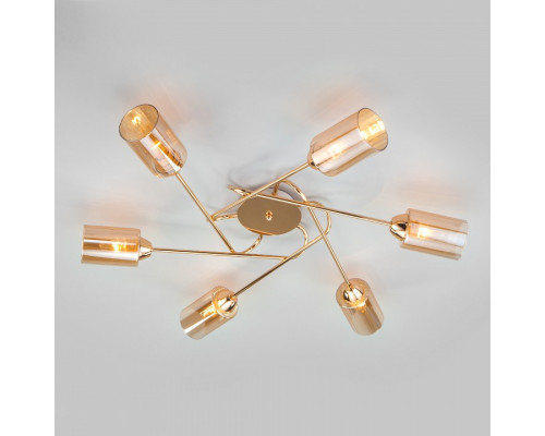 Потолочная люстра Eurosvet Motive 30167/6 золото
