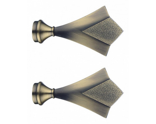 Набор из 2 наконечников для карнизов Стрела