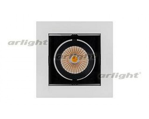 Встраиваемый светильник Arlight  CL-KARDAN-S102x102-9W Day (WH-BK, 38 deg)