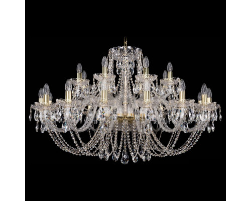Подвесная люстра Bohemia Ivele Crystal 1406 1406/16+8/400/G