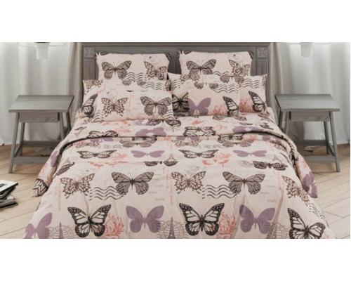 Постельное белье полутораспальное Бабочки