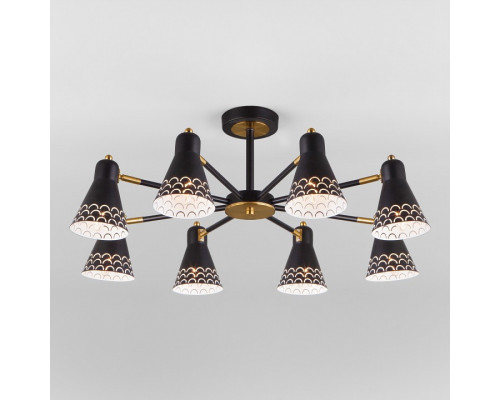 Люстра на штанге Eurosvet Trina 70100/8 черный