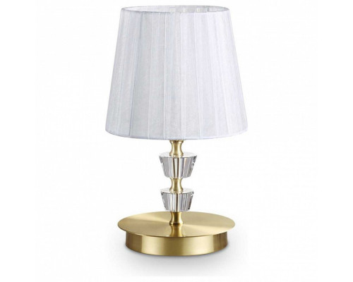Настольная лампа декоративная Ideal Lux Pegaso PEGASO TL1 SMALL OTTONE SATINATO