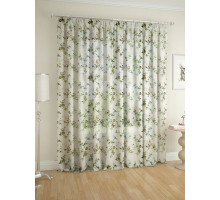 Гардина (300x260 cм) 1 шт. Цветы