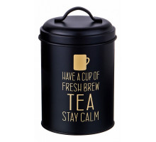 Банка для пищевых продуктов (11x15 см) Черное Золото 790-162