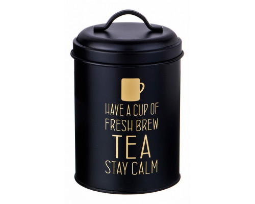 Банка для пищевых продуктов (11x15 см) Черное Золото 790-162