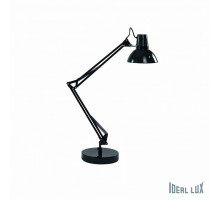 Настольная лампа офисная Ideal Lux Wally WALLY TL1 NERO