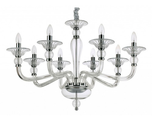 Подвесная люстра Ideal Lux Danieli DANIELI SP8 TRASPARENTE