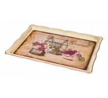 Поднос (31х21 см) Старинный прованс 106-577