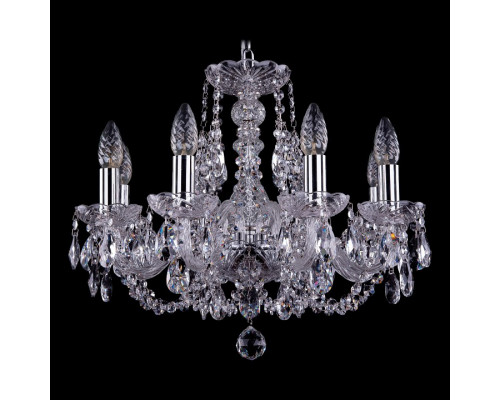 Подвесная люстра Bohemia Ivele Crystal 1406 1406/8/160/Ni