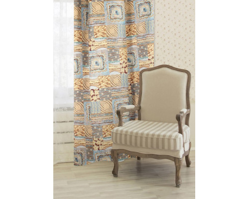 Портьера (160x290 см) 2 шт. Patchwork