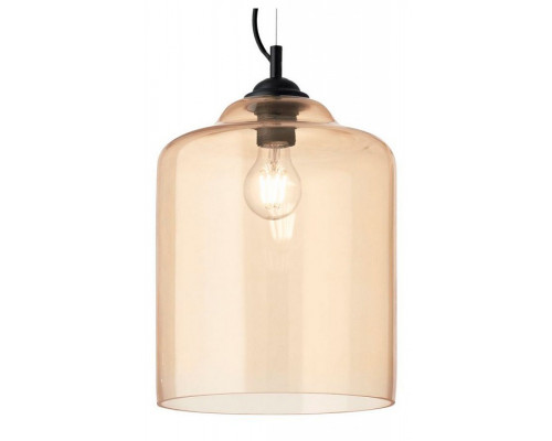 Подвесной светильник Ideal Lux Bistro BISTRO SP1 SQUARE AMBRA