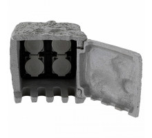 Блок розеток наземный Globo Pietra I 37001-4