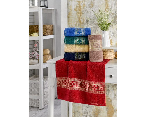 Набор из 6 банных полотенец Krinkil Greek