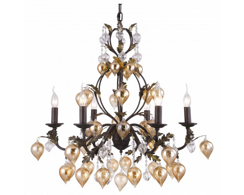 Подвесная люстра Arte Lamp Cipollino A1870LM-6BG