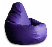 Кресло-мешок Фиолетовая ЭкоКожа L