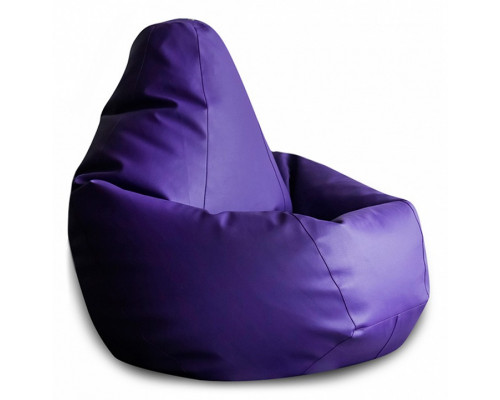 Кресло-мешок Фиолетовая ЭкоКожа L