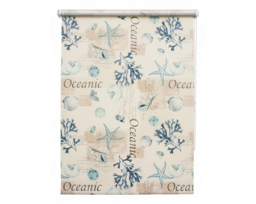 Штора рулонная (140x175 см) Океан