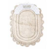 Коврик для ванной (60x100 см) Pamella S.308персик