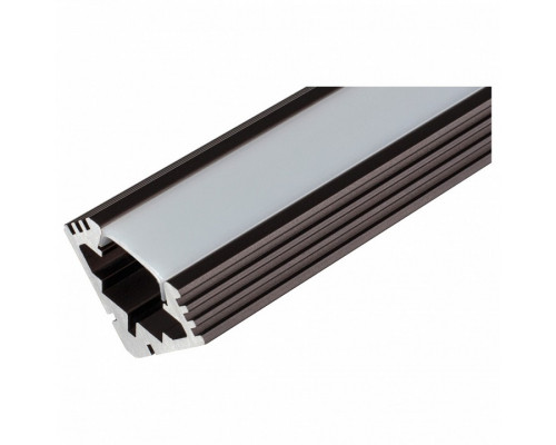 Профиль накладной угловой внутренний Arlight PDS45-T-2000 ANOD Brown Deep 017643