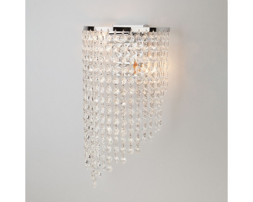 Бра Eurosvet Cinila 3102/2 хром/прозрачный хрусталь Strotskis