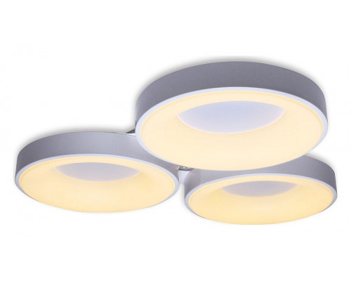 Накладной светильник Ambrella Orbital Granule FG2071 WH 144W+10W D750*700