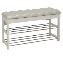 Банкетка-стеллаж для обуви Грейс