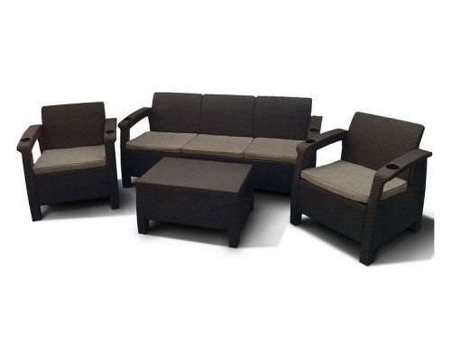 Набор уличный Yalta M6172 Brown