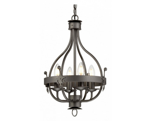 Подвесная люстра Gilded Nola Windsor Graphite WINDSOR4-GR