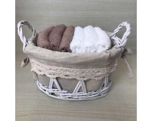 Набор из 6 полотенец для рук (30x30 см) Камила