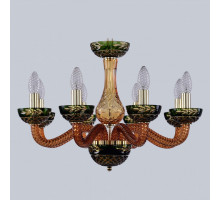 Подвесная люстра Bohemia Ivele Crystal Ivele Crystal 2 1309/8/200 G Am/Amber-Green/H-1J