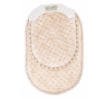 Набор из 2 ковриков для ванной Zelda S.304пудра