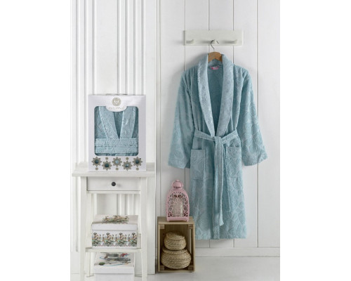 Халат женский (48/50(RUSсм) XL(INTсм)см) Asiya