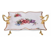 Блюдо декоративное (32.8х32.8х3.8 см) Верона 163-356