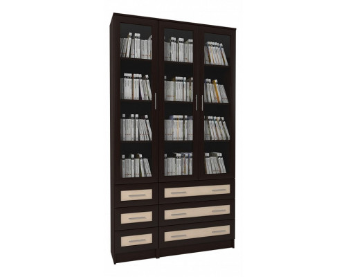 Шкаф книжный Мебелайн-52