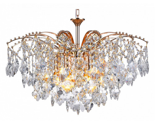 Подвесная люстра Natali Kovaltseva MORGANA MORGANA 81426/6C GOLD