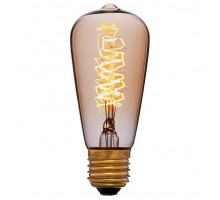 Лампа накаливания Sun Lumen ST48 E27 40Вт 2200K 051-903