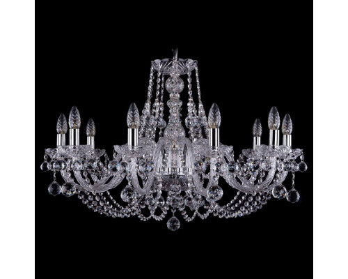 Подвесная люстра Bohemia Ivele Crystal 1406 1406/10/300/Ni/Balls