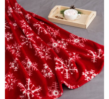 Плед (180x200 см) Снежинки