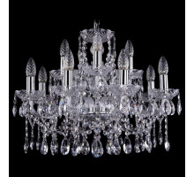 Подвесная люстра Bohemia Ivele Crystal 1413 1413/8+4/200/Ni