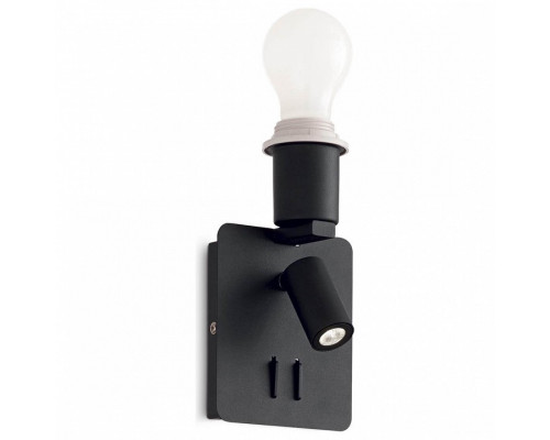 Бра с подсветкой Ideal Lux Gea GEA MAP2 SQUARE NERO