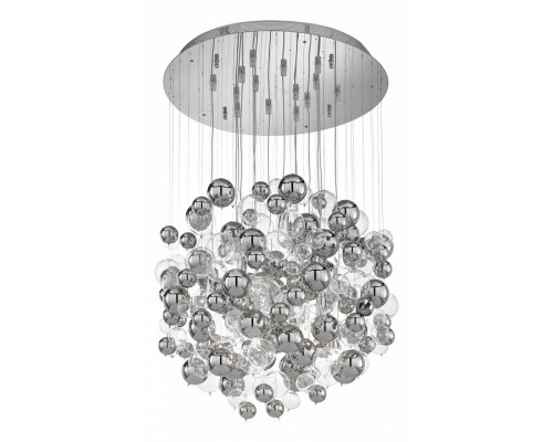 Подвесная люстра Ideal Lux Bollicine BOLLICINE SP14 CROMO