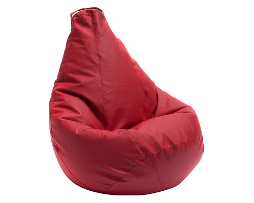 Кресло-мешок Красная ЭкоКожа 3XL