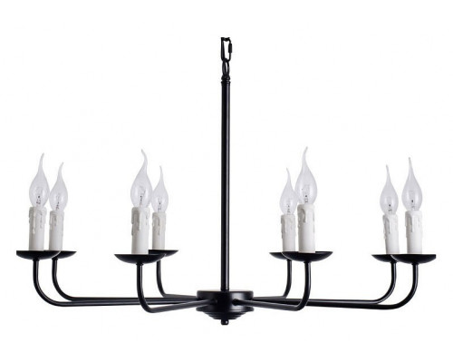 Подвесная люстра Arte Lamp Graff A1857LM-8BK