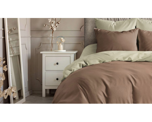 Постельное белье двуспальное Шоколад