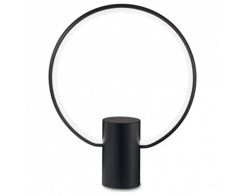 Настольная лампа декоративная Ideal Lux Cerchio CERCHIO TL NERO