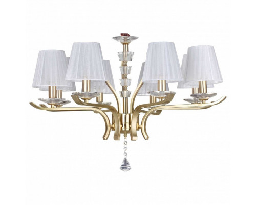 Подвесная люстра Ideal Lux Pegaso PEGASO SP8 OTTONE SATINATO